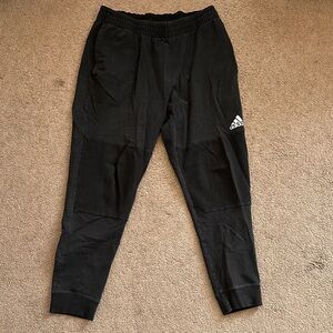 Adidas Black Sweatpants with Logo
